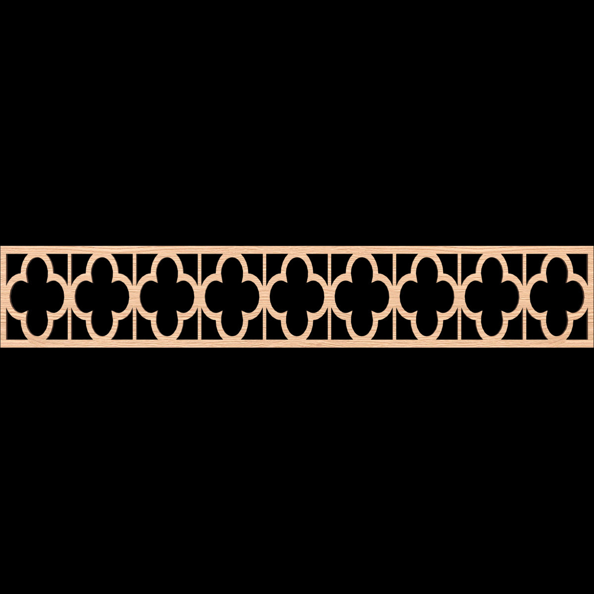 Woodall Fretwork Moulding - Decorative Wood Trim for Home & Furniture | Perfect for DIY Projects, Wall Decor, and Cabinet Accents