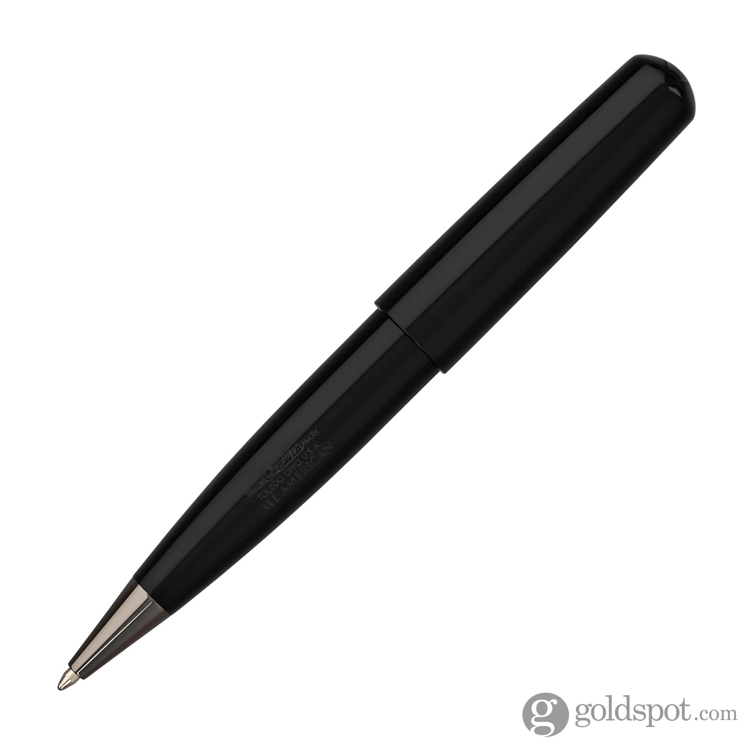 Conklin All American Ballpoint Pen - Premium Raven Black Ink Pen for Writing, Signing & Gifting - Ideal for Office, Business & Everyday Use