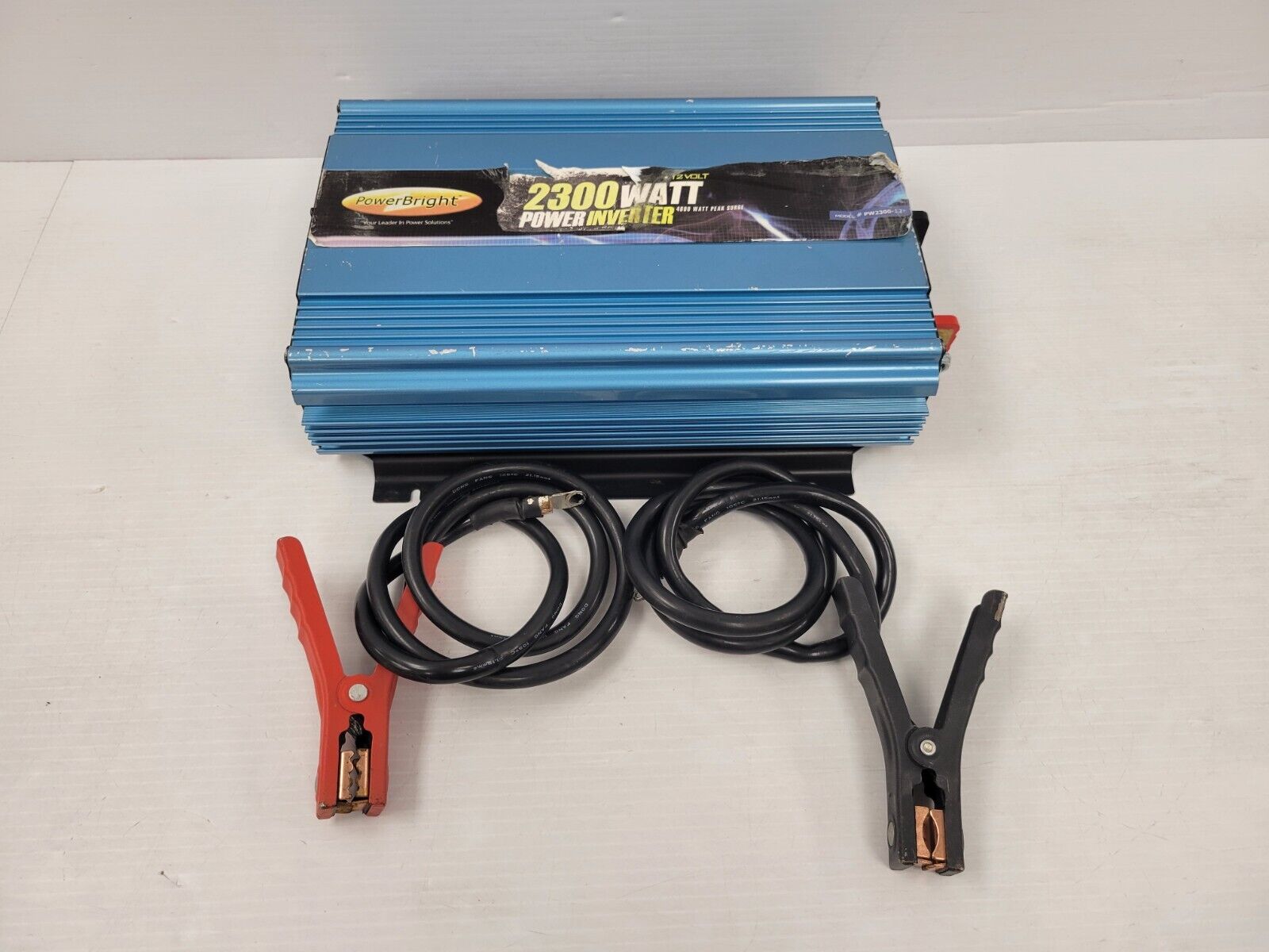 Power Bright PW2300 12V DC to 110V AC Power Inverter - 2300W Continuous/4600W Peak - for Cars, Trucks, RVs & Outdoor Power Needs