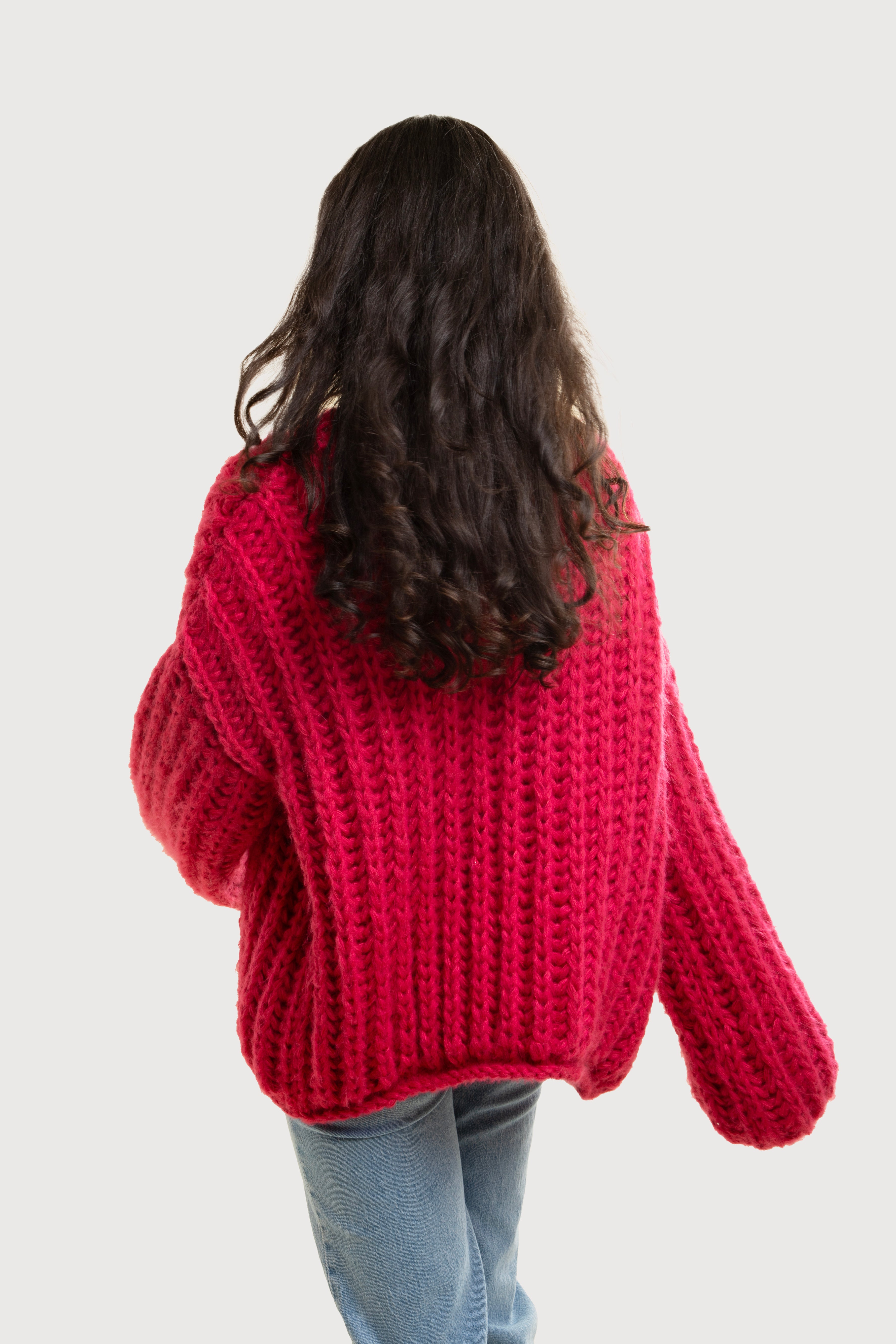 Chunky Knit Oversized Cardigan Sweater for Women - Soft Cozy Winter Sweater - Perfect for Fall & Winter Layering, Lounging at Home, and Coffee Dates