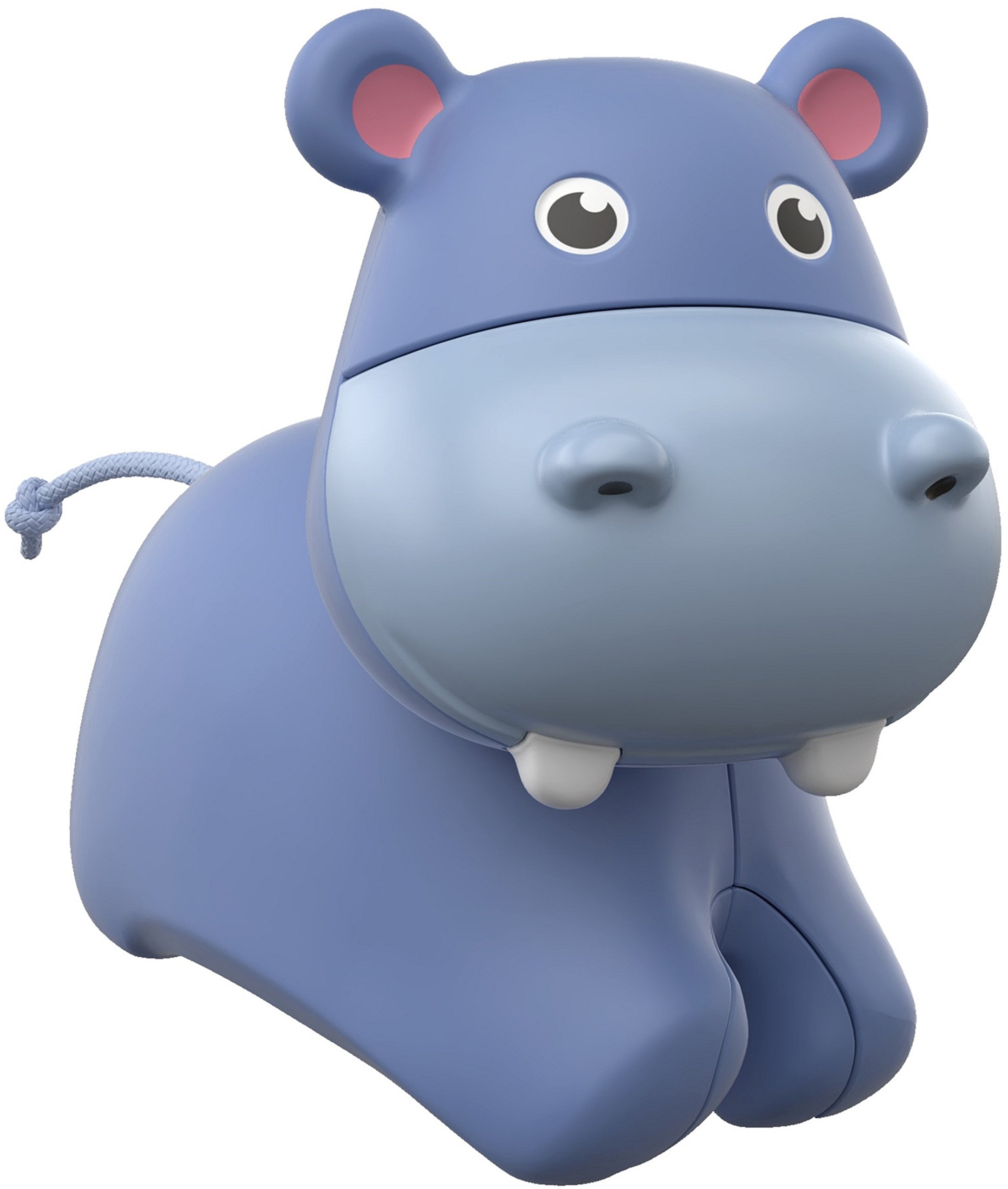 Fisher-Price Roller Hippo Push Toy for Babies & Toddlers - Interactive Rolling Animal with Lights & Sounds, Early Learning Walking Aid (Perfect for Playtime, First Steps & Developmental Milestones)