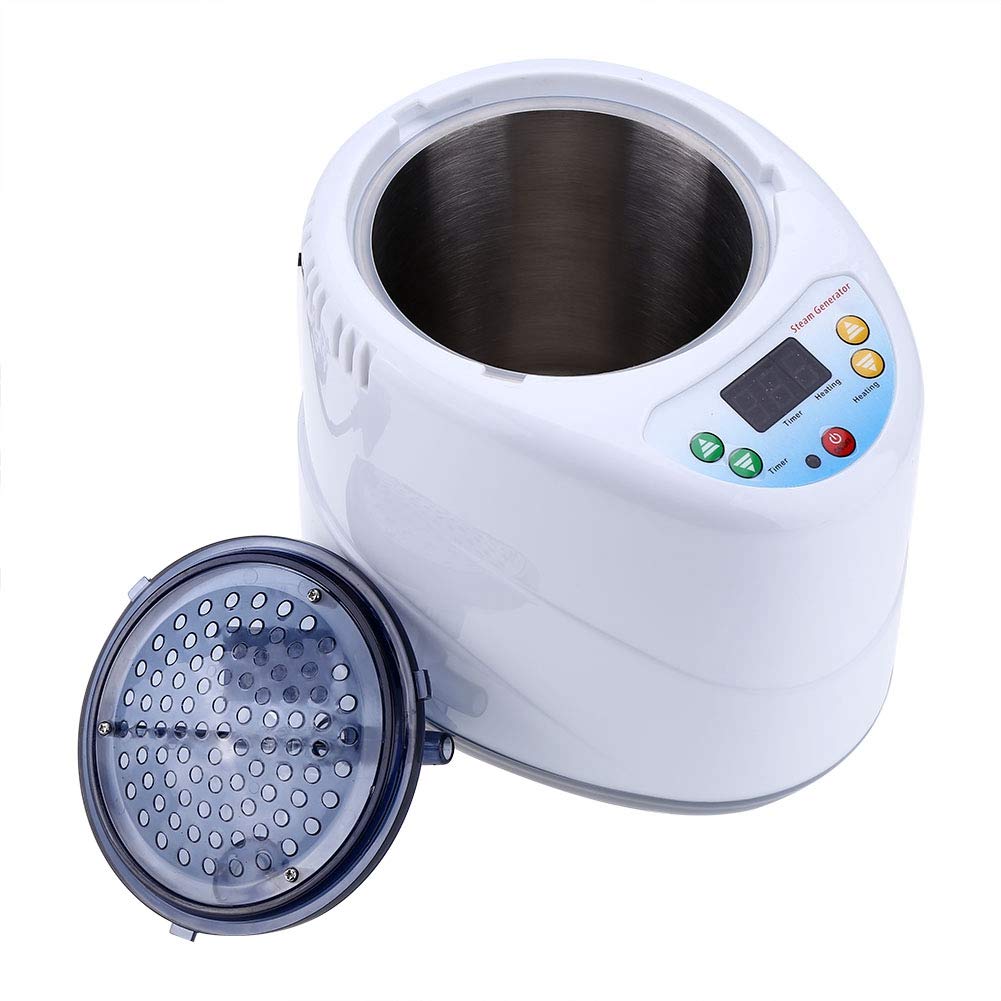 EVTSCAN 2L Portable Sauna Steamer Machine - 110V US Plug Home Steam Generator for Sauna Tent, Spa & Body Detox Therapy | Perfect for Home Relaxation, Wellness & Aromatherapy Sessions