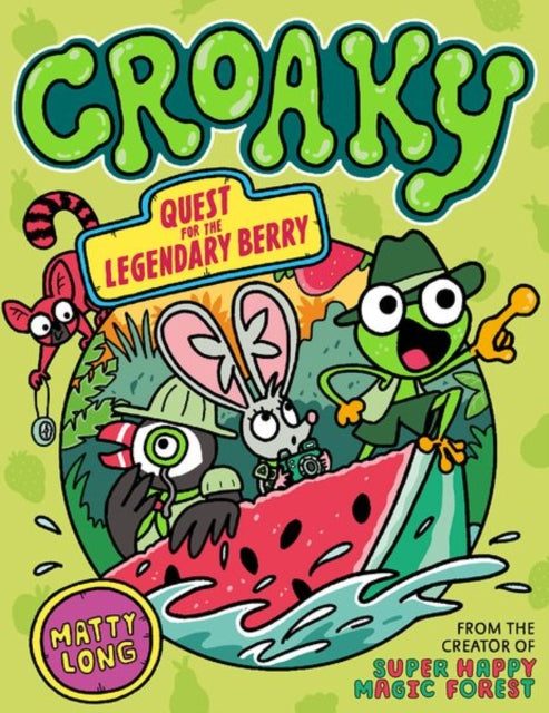 Croaky: Quest for the Legendary Berry - Adventure Board Game for Kids & Families | Perfect for Game Nights & Birthday Parties