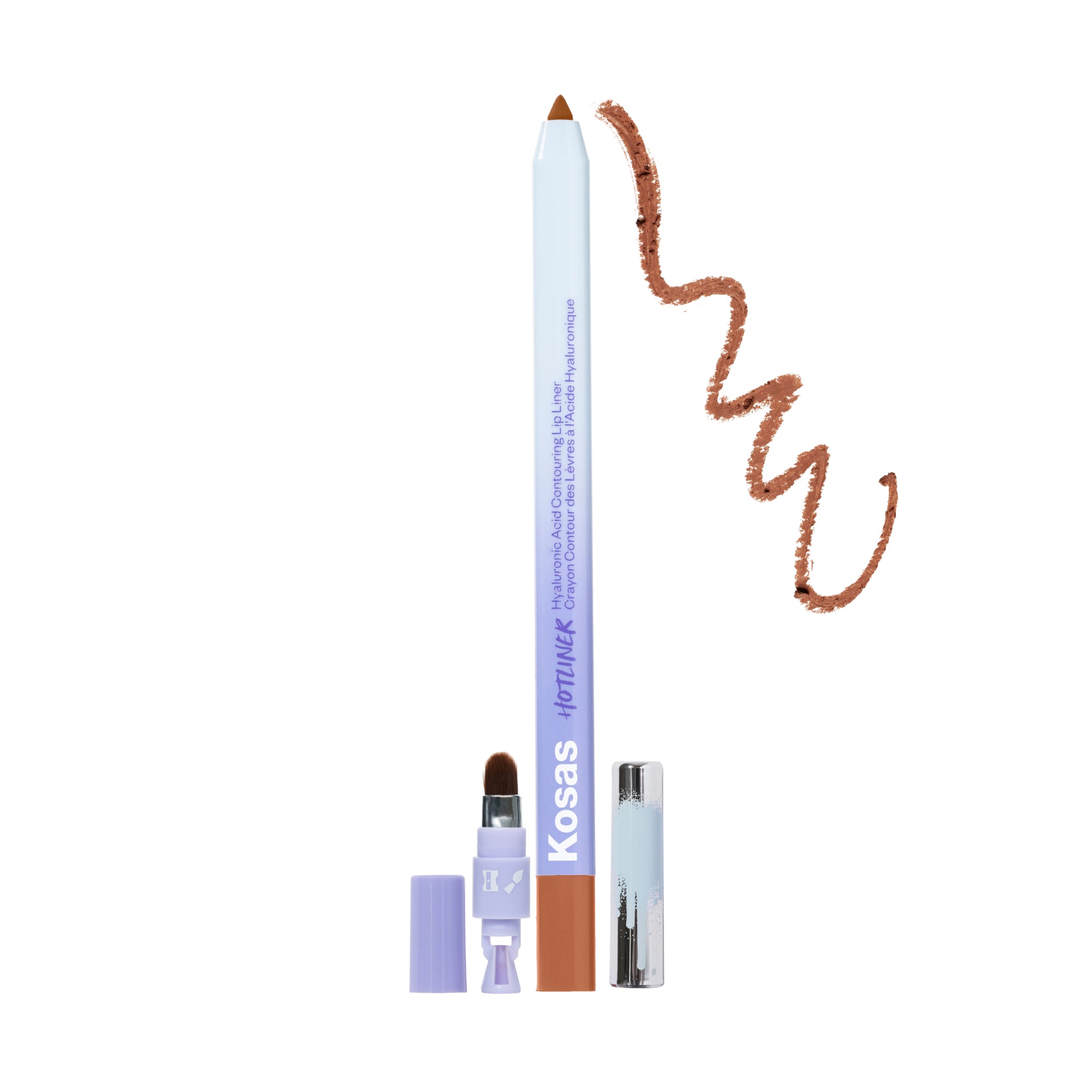 Hotliner Hyaluronic Acid Lip Liner - Long-Lasting Contour Pencil for Fuller Lips | Perfect for Daily Makeup & Special Occasions