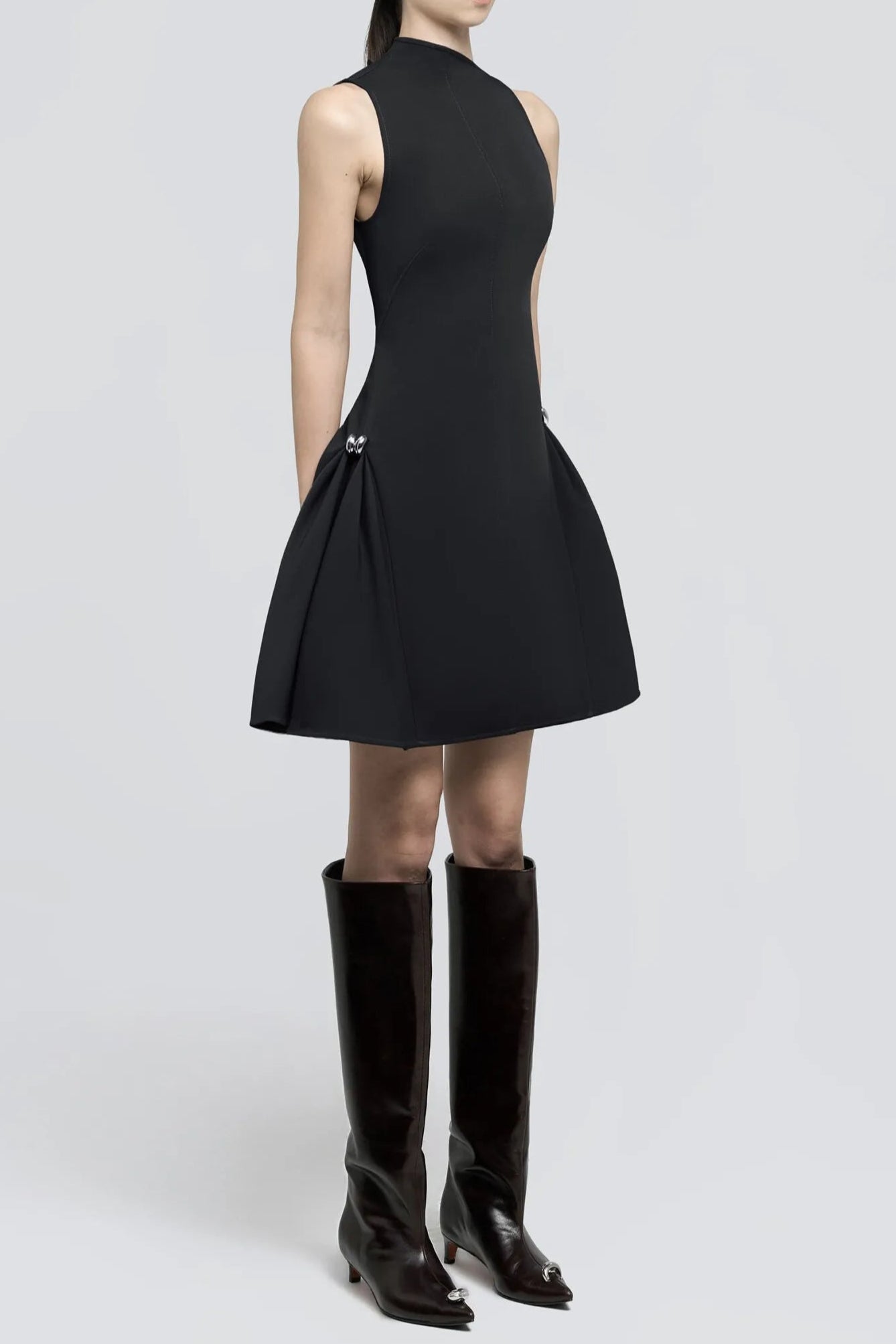 Asymmetrical Flared Mini Dress for Women - Trendy Off-Shoulder Party Dress | Perfect for Night Out, Club Wear & Special Occasions
