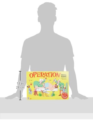 Operation Electronic Board Game for Kids Ages 6+ | Fun Family Board Game for 1+ Players | Educational Kids Gift (Amazon Exclusive) | Perfect for Family Game Nights, Birthday Parties & Indoor Activities