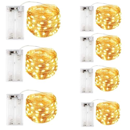 7 pcs (Warm White)