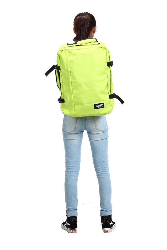 CabinZero Classic 44L Travel Backpack - Lightweight Carry-On Luggage for Men & Women | Perfect for Airplane, Weekend Trips & Outdoor Adventures