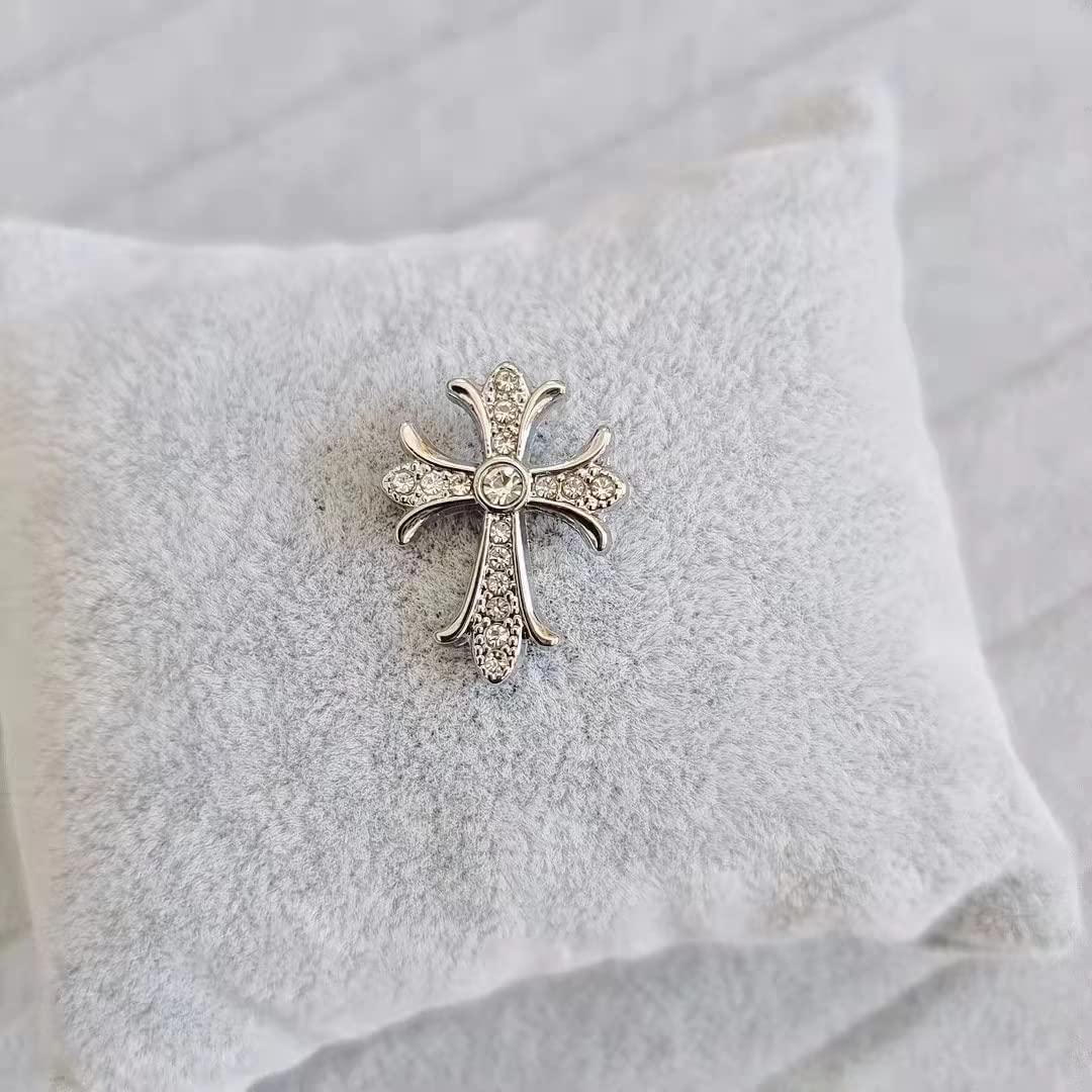Duduboy Catholic Confirmation Gifts - Diamond Religious Cross Pin with Card Set | Christian Faith Gift for Girls & Boys | Confirmation Sponsor Card Included | Perfect for Church Ceremonies & Spiritual Celebrations
