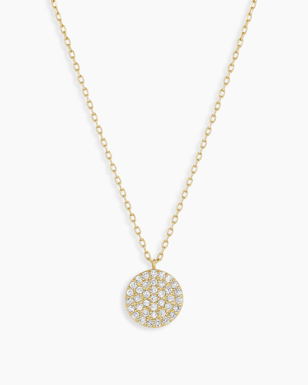 Exquisite Diamond Pavé Necklace for Women - 14K White Gold Layered Pendant Necklace - Perfect for Weddings, Anniversaries & Special Occasions