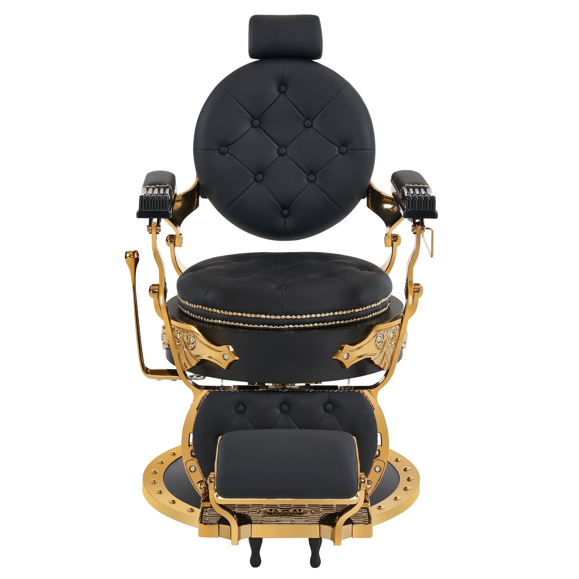 REGAL Classic Barber Chair – Professional Salon & Home Barbering Styling Chair for Haircuts & Shaving – Perfect for Barbershops, Salons & Home Grooming
