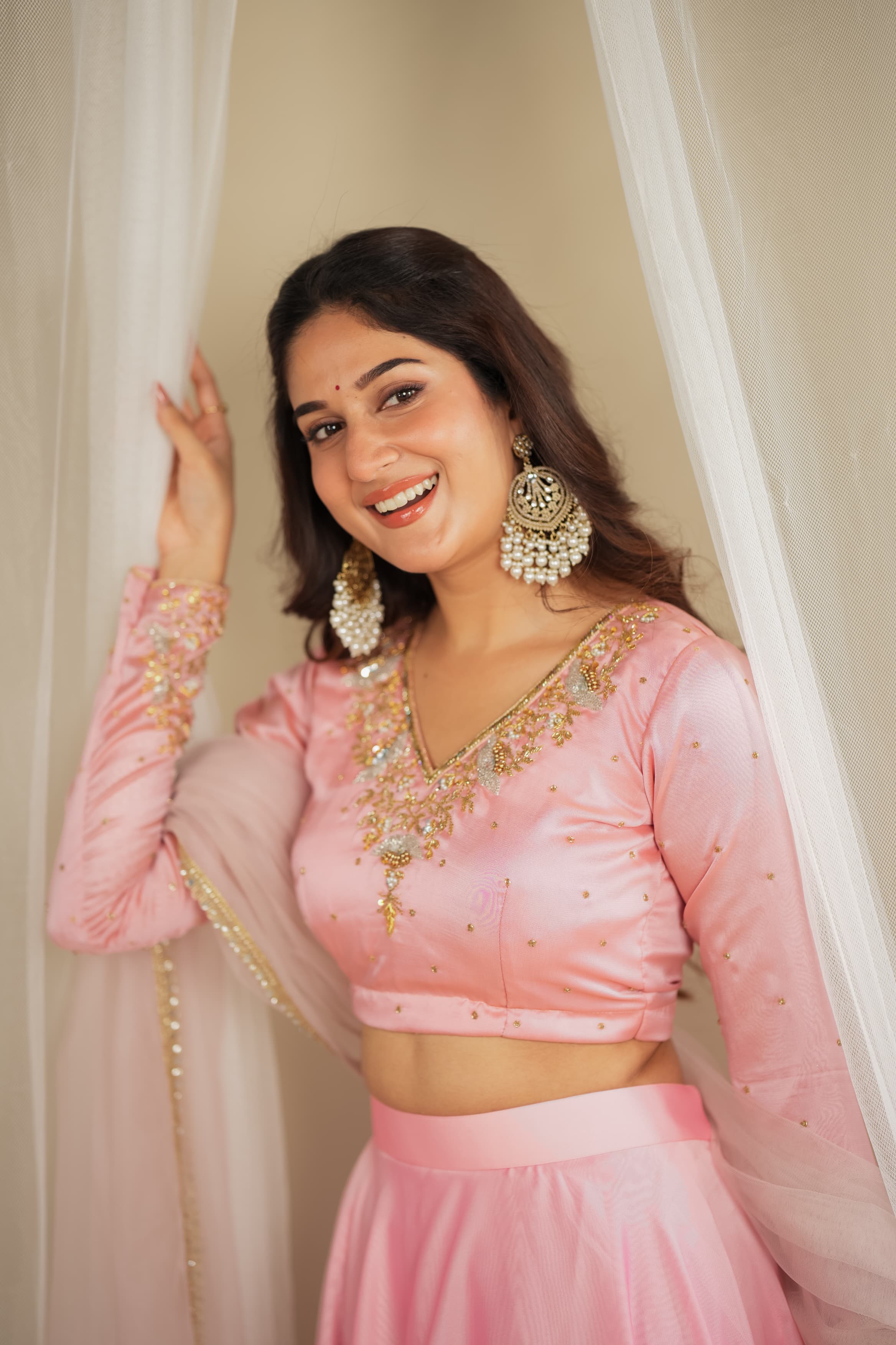 Aaradhya Premium Designer Lehenga Choli for Women | Indian Traditional Bridal Wedding Dress | Perfect for Festivals, Parties & Special Occasions