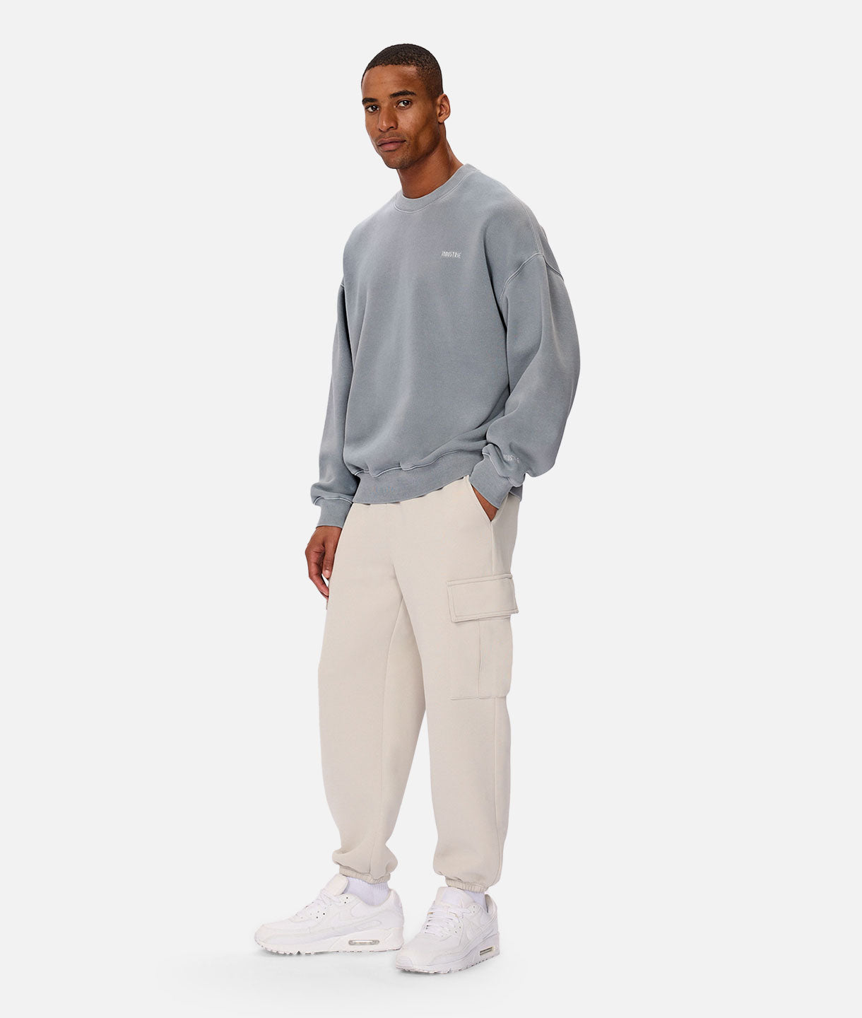 The Del Sur Washed Sweatshirt - Soft Cotton Pullover Hoodie for Men & Women | Lake Blue | Casual Loungewear, Outdoor Activities & Travel Essentials