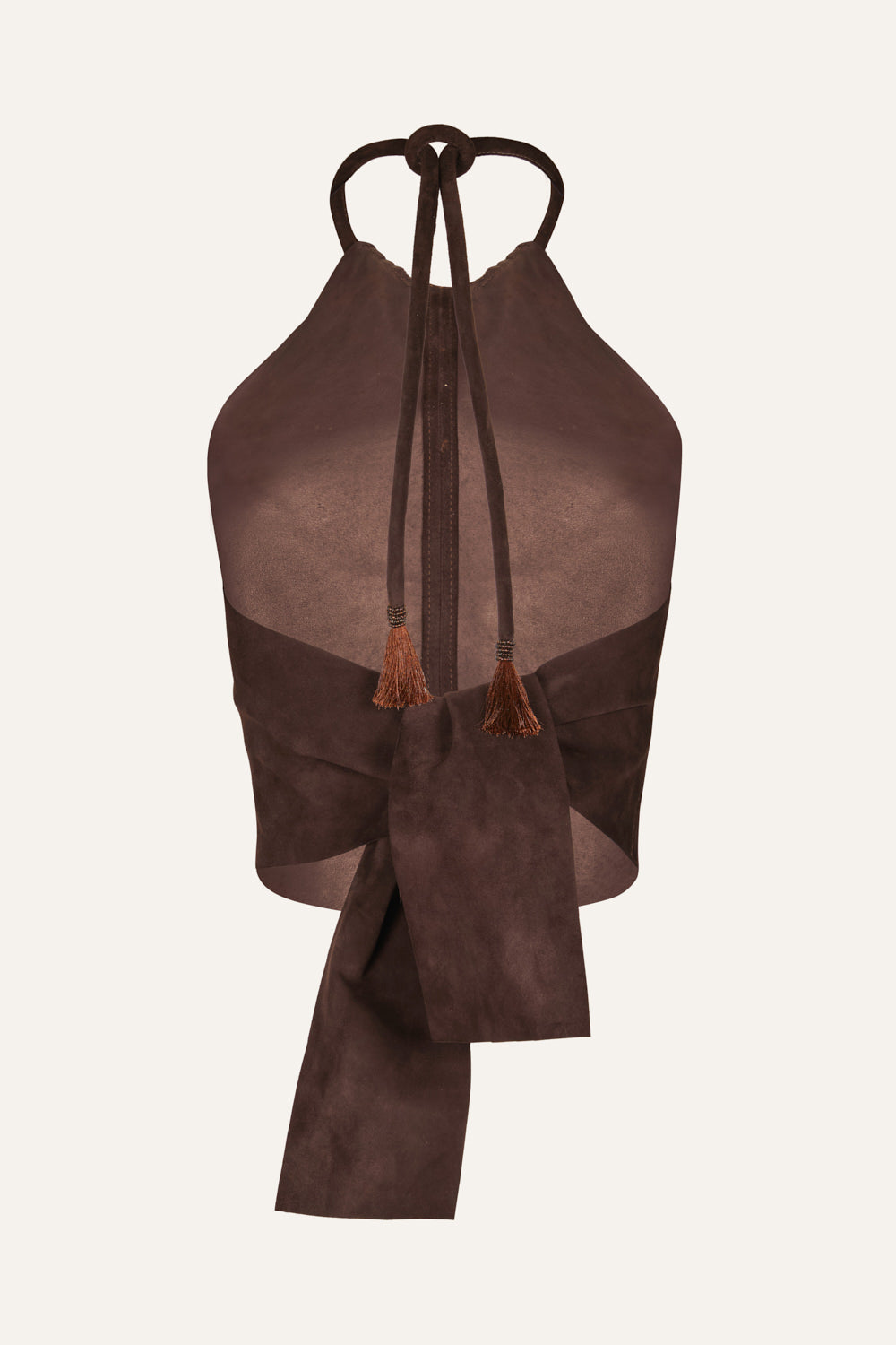 Kell Knot Top in Chocolate Brown - Stylish Women's Knotted Blouse for Casual Outings & Date Nights