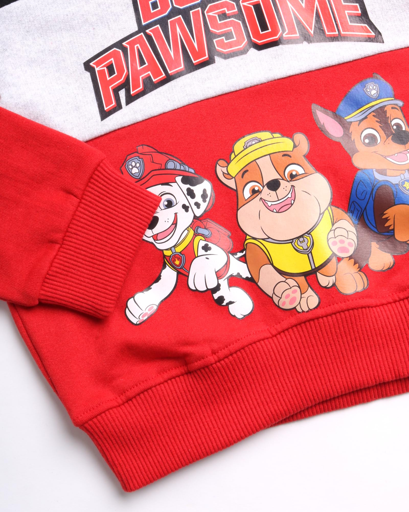 Paw Patrol Boys' Fleece Hoodie and Jogger Set - 2 Piece Sweatsuit for Toddlers & Kids 2T-7 | Soft & Cozy Nick Jr. Character Outfit for Playdates, School & Winter Adventures