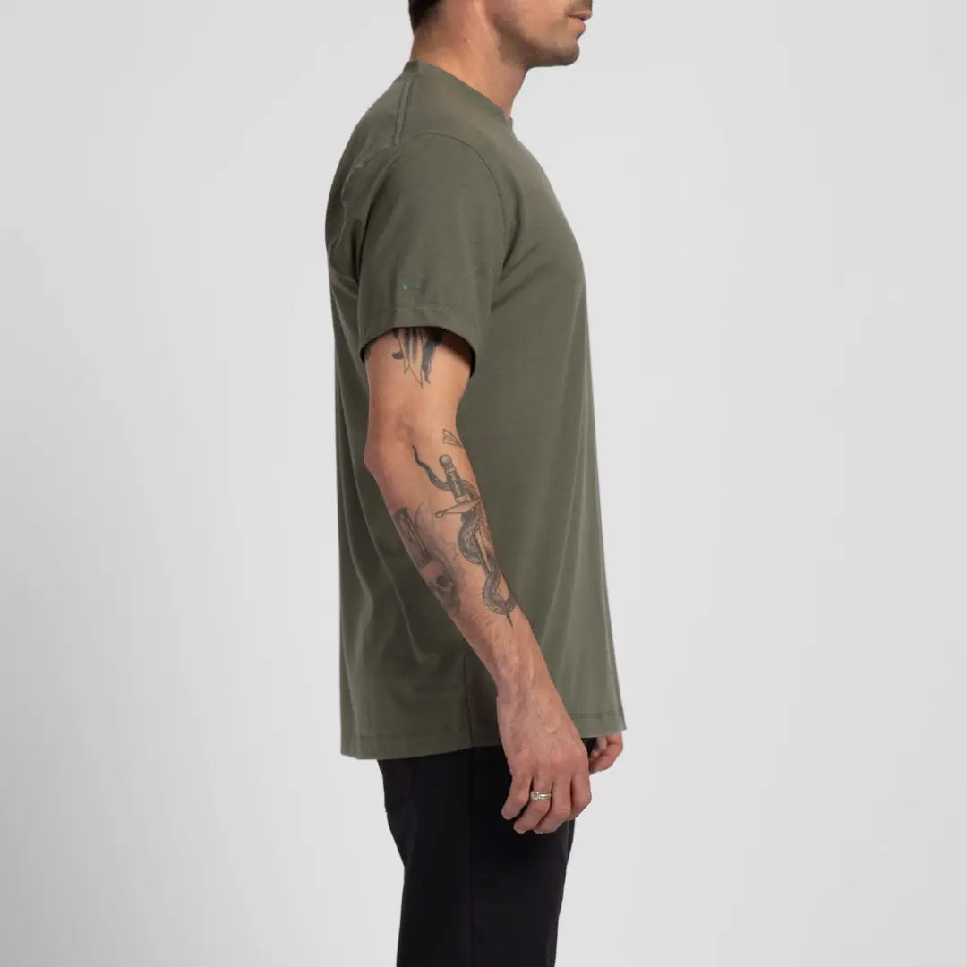 TRUE LUX Premium Cotton T-Shirt for Men - Soft Breathable Casual Tee - Perfect for Everyday Wear, Gym & Outdoor Activities