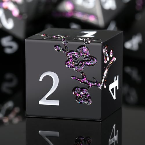 Flower Glitter Purple