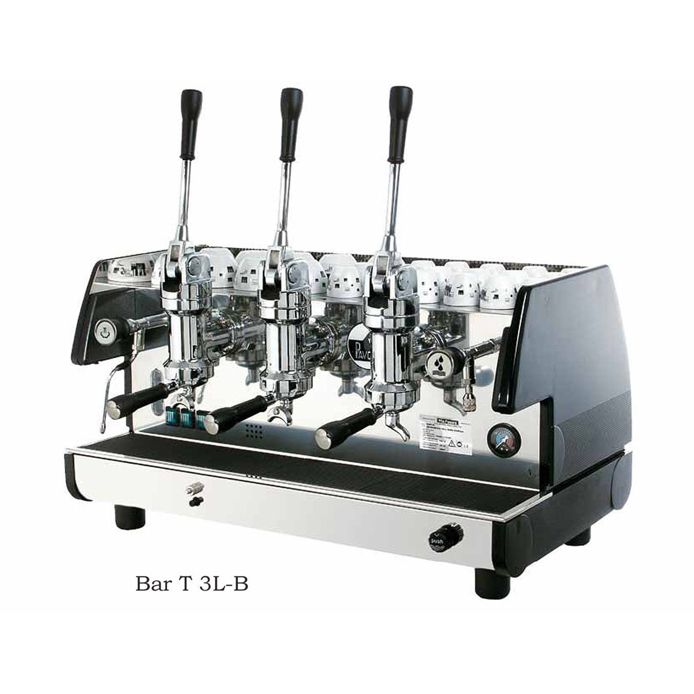 La Pavoni Commercial 3 Group Lever Espresso Machine BAR T 3L - Professional Coffee Bar Espresso Maker for Cafes & Restaurants - Perfect for High-Volume Coffee Shops & Commercial Use
