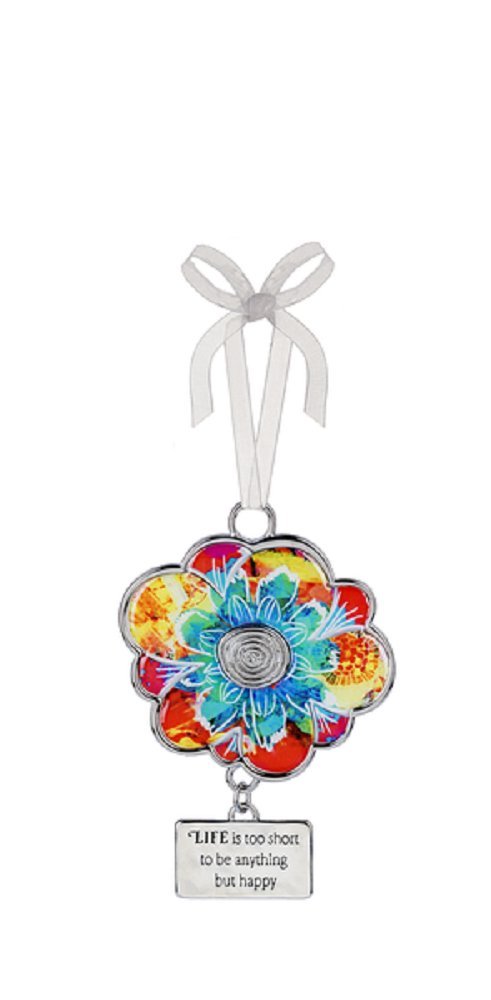 Ganz Home Garden of Wishes Ornament - Happy Figurine for Outdoor & Indoor Decor | Perfect for Garden, Patio, Tabletop & Gift Giving