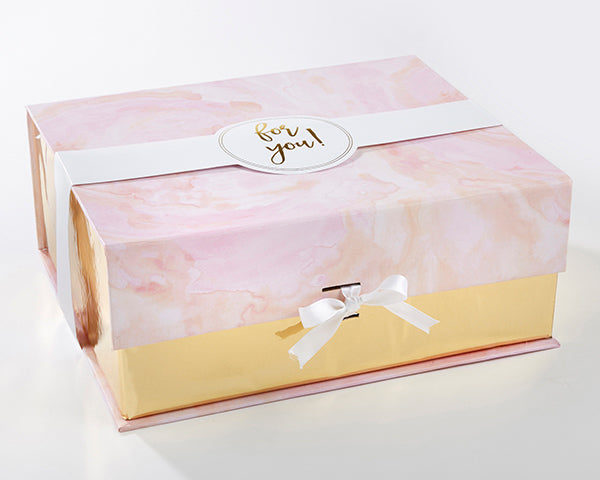 Will You Be My Bridesmaid Gift Box Set - Elegant Pink & Gold Proposal Kit for Wedding Party - Perfect for Bridal Shower, Bachelorette Party & Proposal Gifts