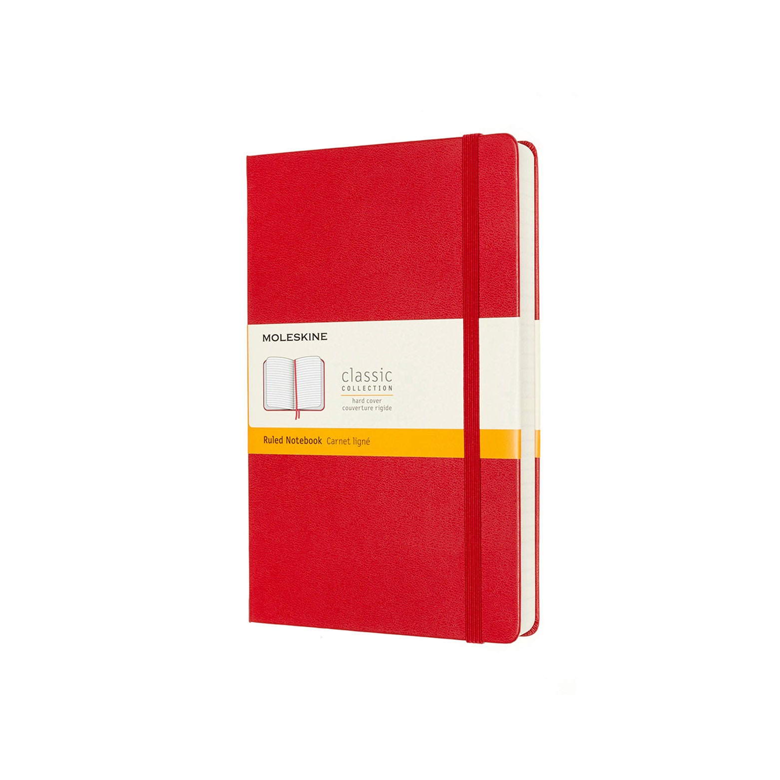 Classic Large Hard Cover Expanded Notebook - 8.5