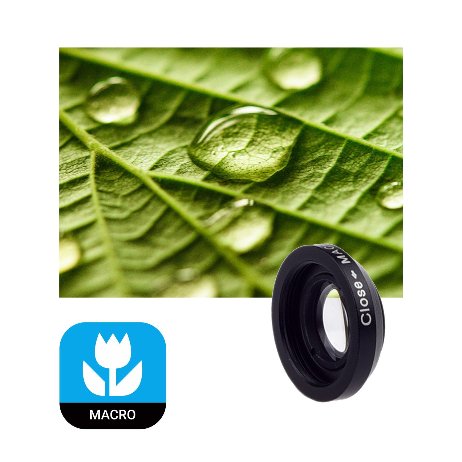 Premium CamKx 12x Telephoto Lens Kit for iPhone 6 Plus/6S Plus - Wide Angle, Fisheye & Macro Lenses with Tripod, Phone Holder & Hard Case - Perfect for Travel Photography, Vlogging & Close-up Shots