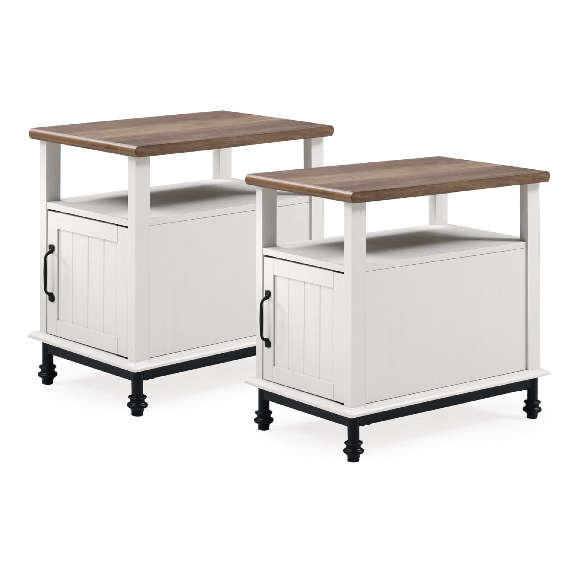 WAMPAT Farmhouse Nightstands Set of 2 - 24