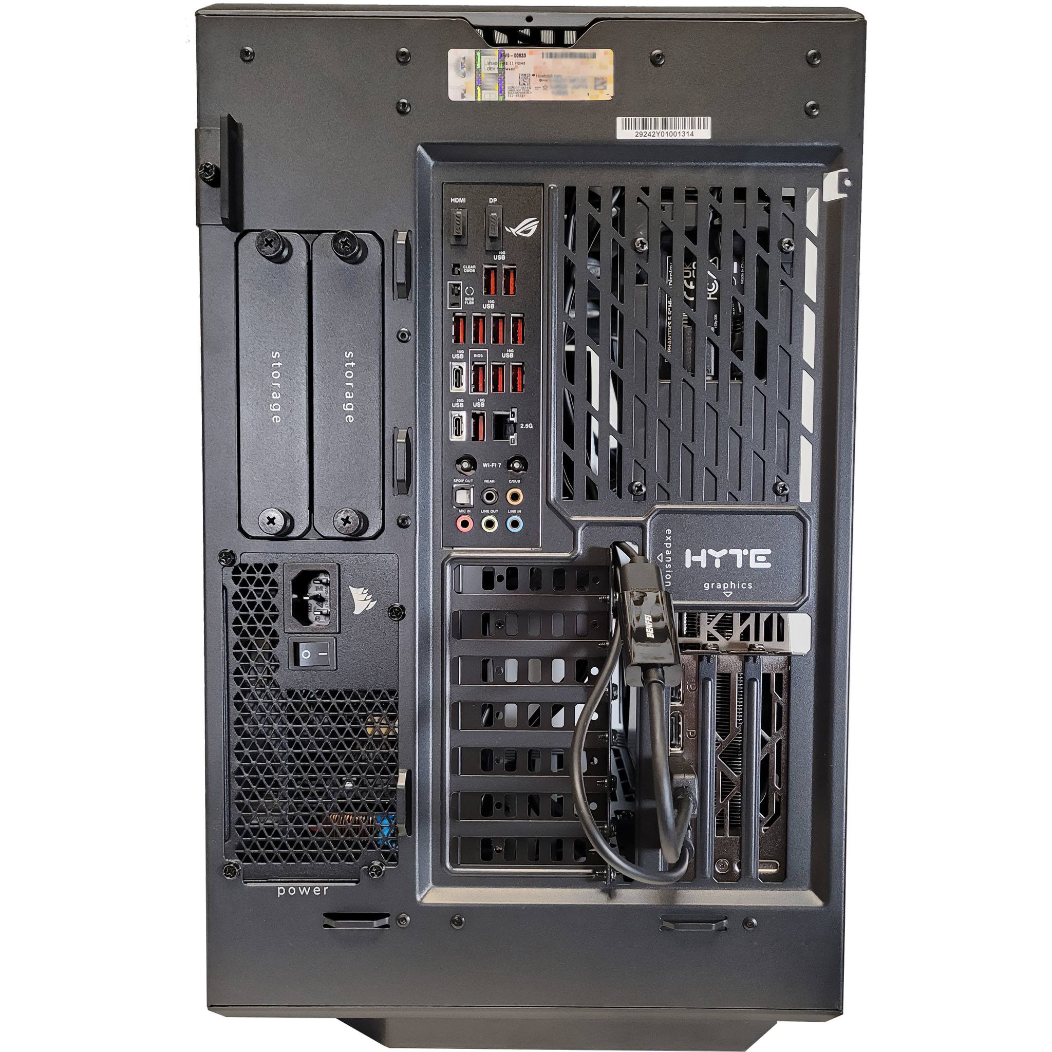 Y60 Ultimate X Gaming PC - High Performance Prebuilt Desktop for 4K Gaming & Streaming - Ready to Ship - Perfect for Esports, VR & Content Creation
