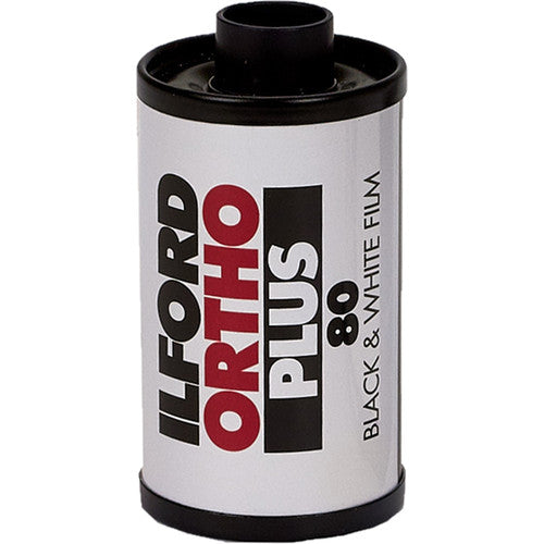 Ilford Ortho Plus 35mm Black & White Negative Film - 36 Exposures Roll | Perfect for Street Photography & Low Light Conditions