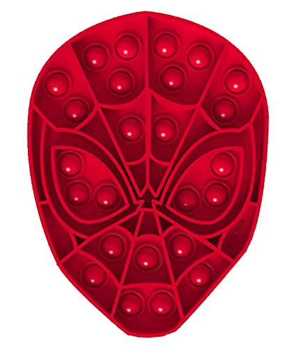 Pop It! Marvel Spider-Man Fidget Toy - Stress Relief Sensory Game for Kids & Adults - Perfect for Home, Office, and Travel Use