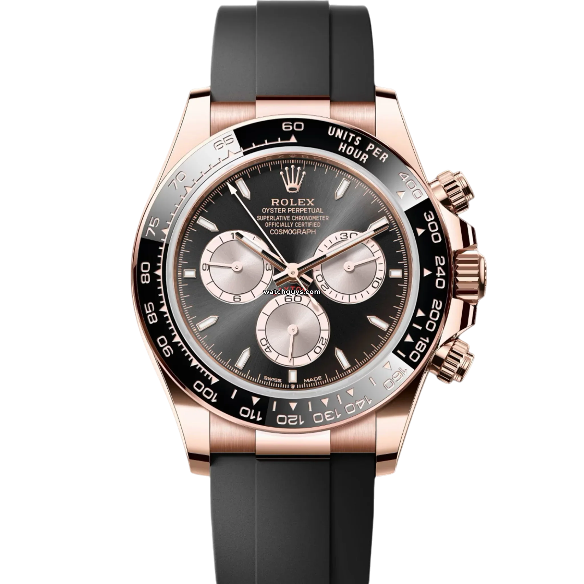 Rolex Daytona 126515LN Oysterflex Men's Watch - Luxury Automatic Chronograph Timepiece for Business, Gifting & Special Occasions