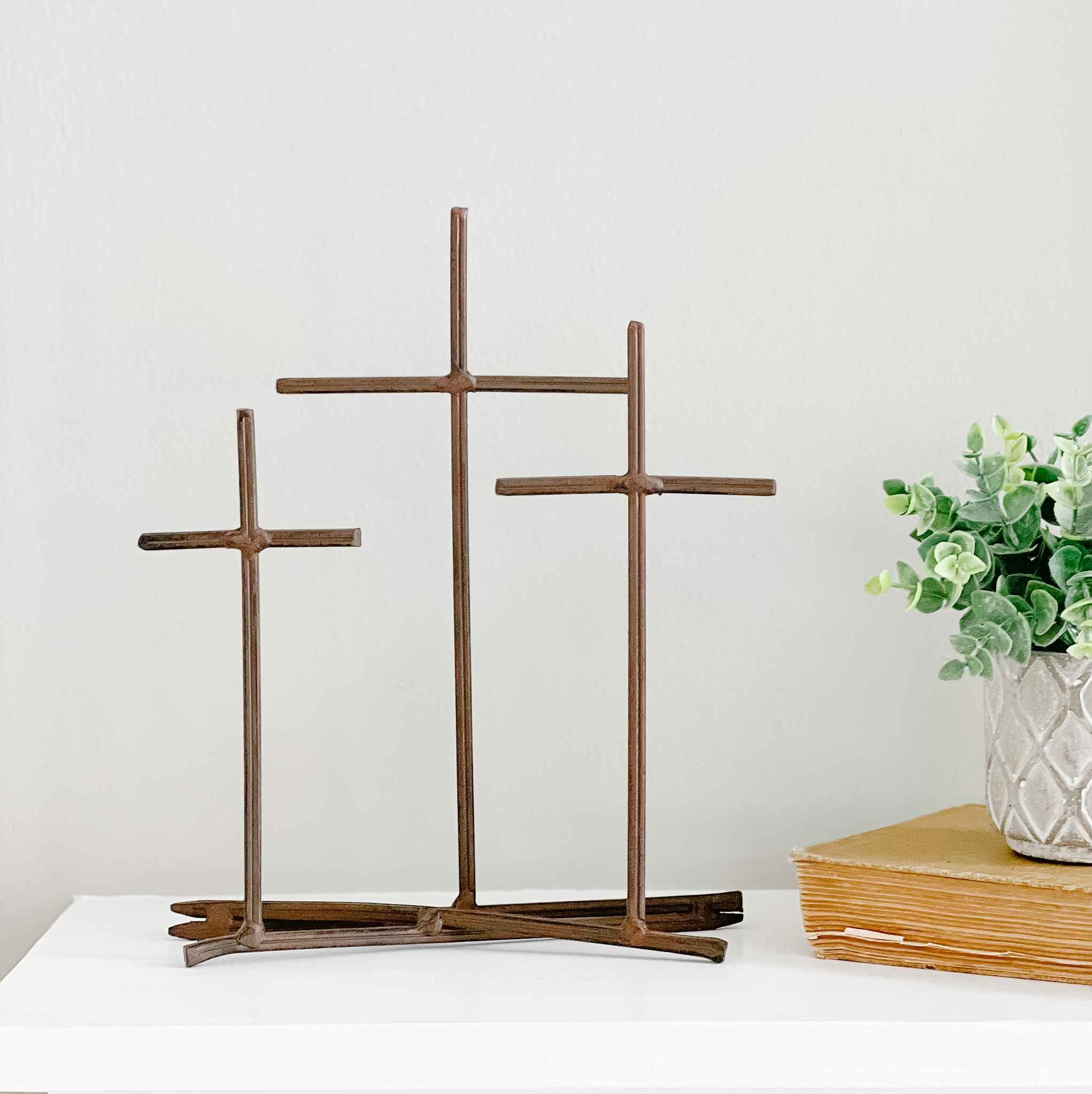 Calvary Crosses for Men & Women - Religious Christian Cross Necklace - Perfect for Church, Baptism, and Daily Wear