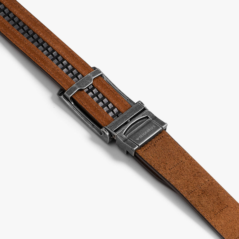 Premium Woodland Full Grain Leather Belt for Men - Durable & Stylish Casual & Dress Wear - Perfect for Outdoor Adventures, Office & Everyday Use