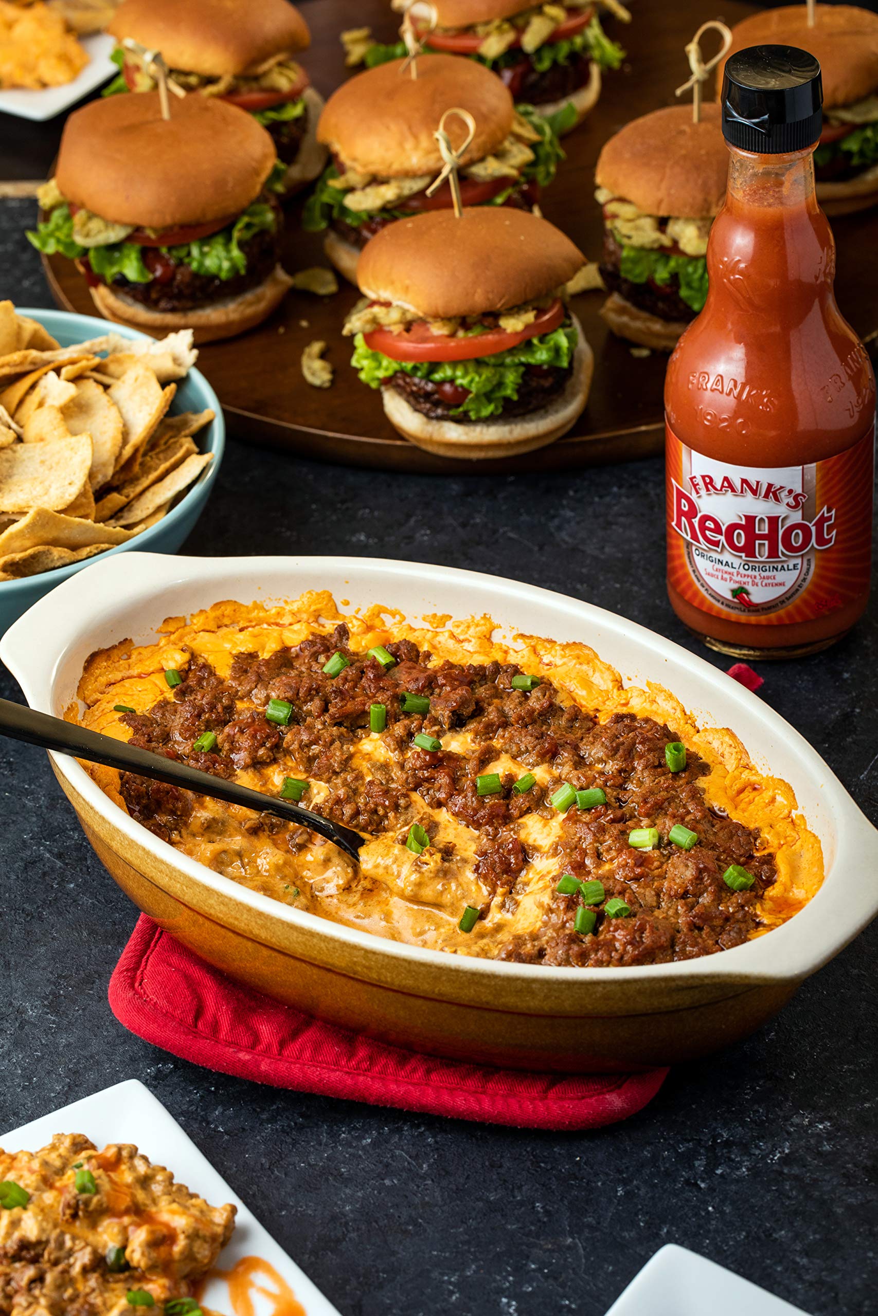 Frank's RedHot Original Cayenne Pepper Hot Sauce - 12 fl oz (354ml) Bottle - Perfect for Wings, Pizza, Burgers & More - Spicy & Flavorful Condiment
