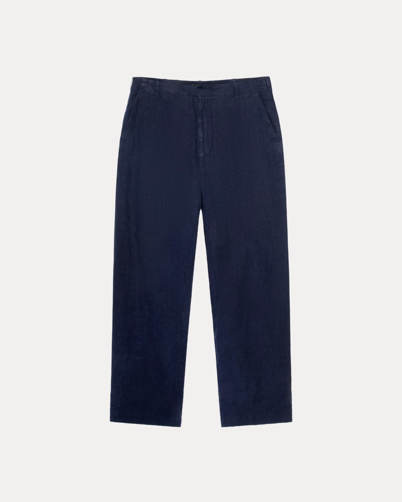 Relaxed Fit Textured Linen Trousers for Women - Comfortable Casual Pants for Summer, Travel & Everyday Wear