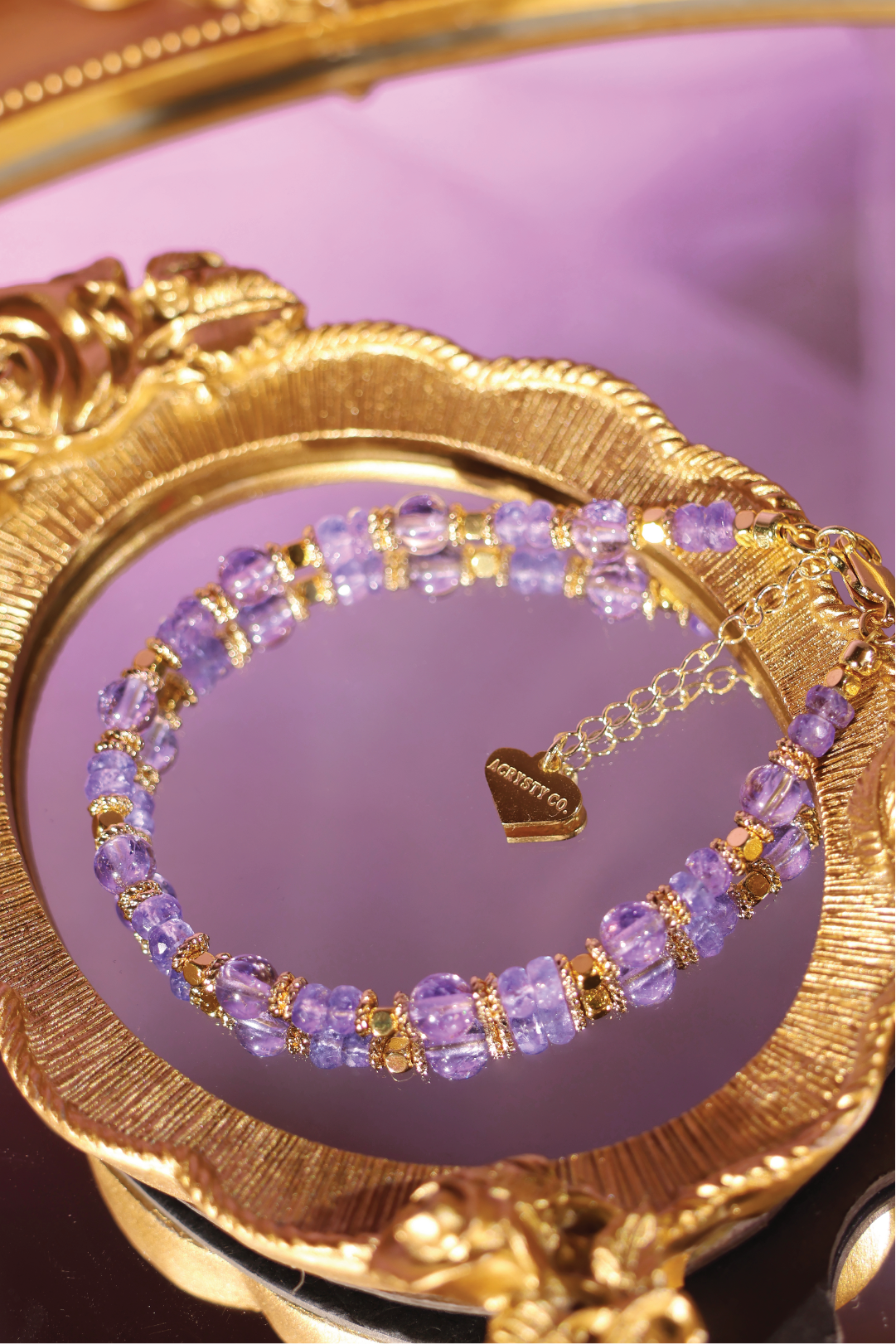 Mystic Glow Alei Petite Tanzanite Bracelet for Women - Elegant Gemstone Jewelry for Everyday Wear, Special Occasions & Gift Giving