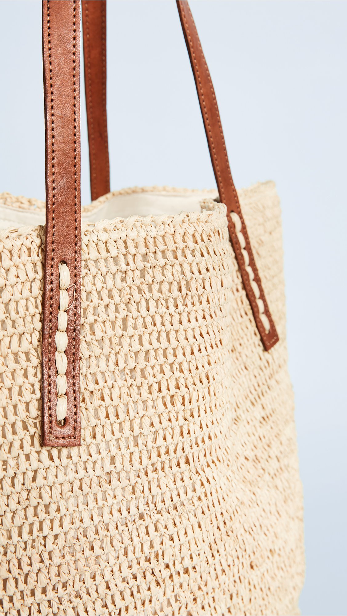 MAR Y SOL Women's Portland Tote Bag - Stylish & Spacious Handmade Woven Beach Tote for Travel, Shopping & Everyday Use