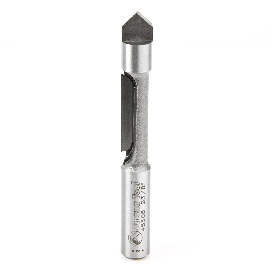 Amana 45508 Carbide Tipped Panel Pilot Concave Grind 3/8