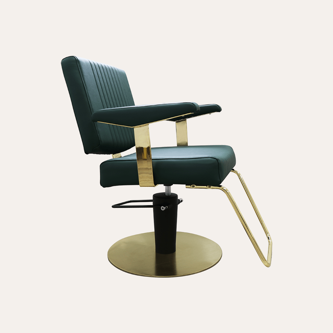 ATHENA Professional Salon Chair - Adjustable Hydraulic Styling Chair for Hairdressers & Barbers - Perfect for Salons, Barber Shops & Home Use