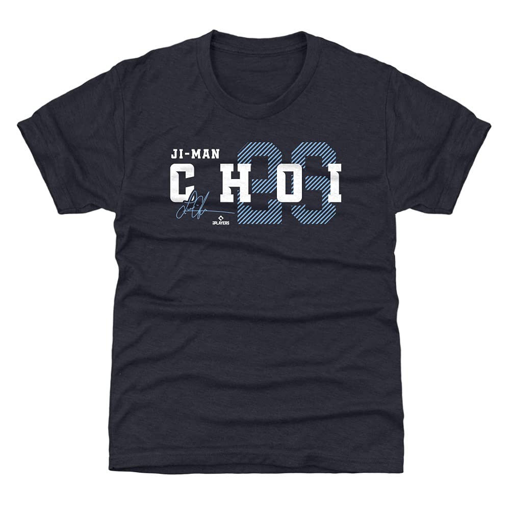 500 LEVEL Ji-Man Choi Kids Baseball T-Shirt - MLB Player Ji-Man Choi Style for Young Fans - Perfect for Baseball Games, Sports Events & Fan Merchandise