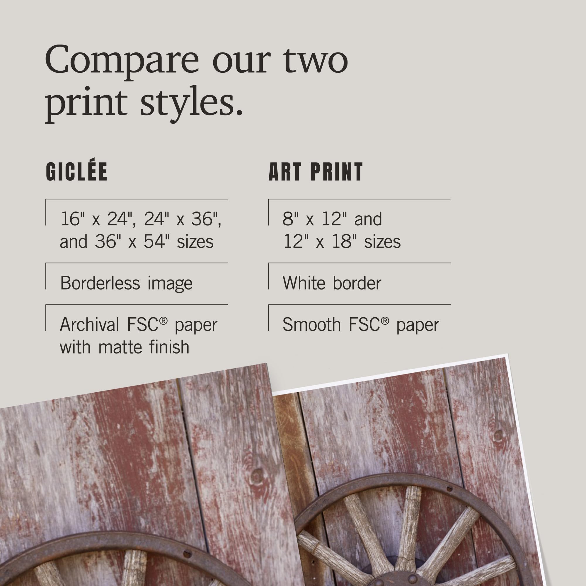 Lantern Press 16x24 Inch Giclee Art Print - Western Wagon Wheel Wall Decor for Living Room, Bedroom & Office | Rustic Home Decor & Cowboy Themed Interior Design