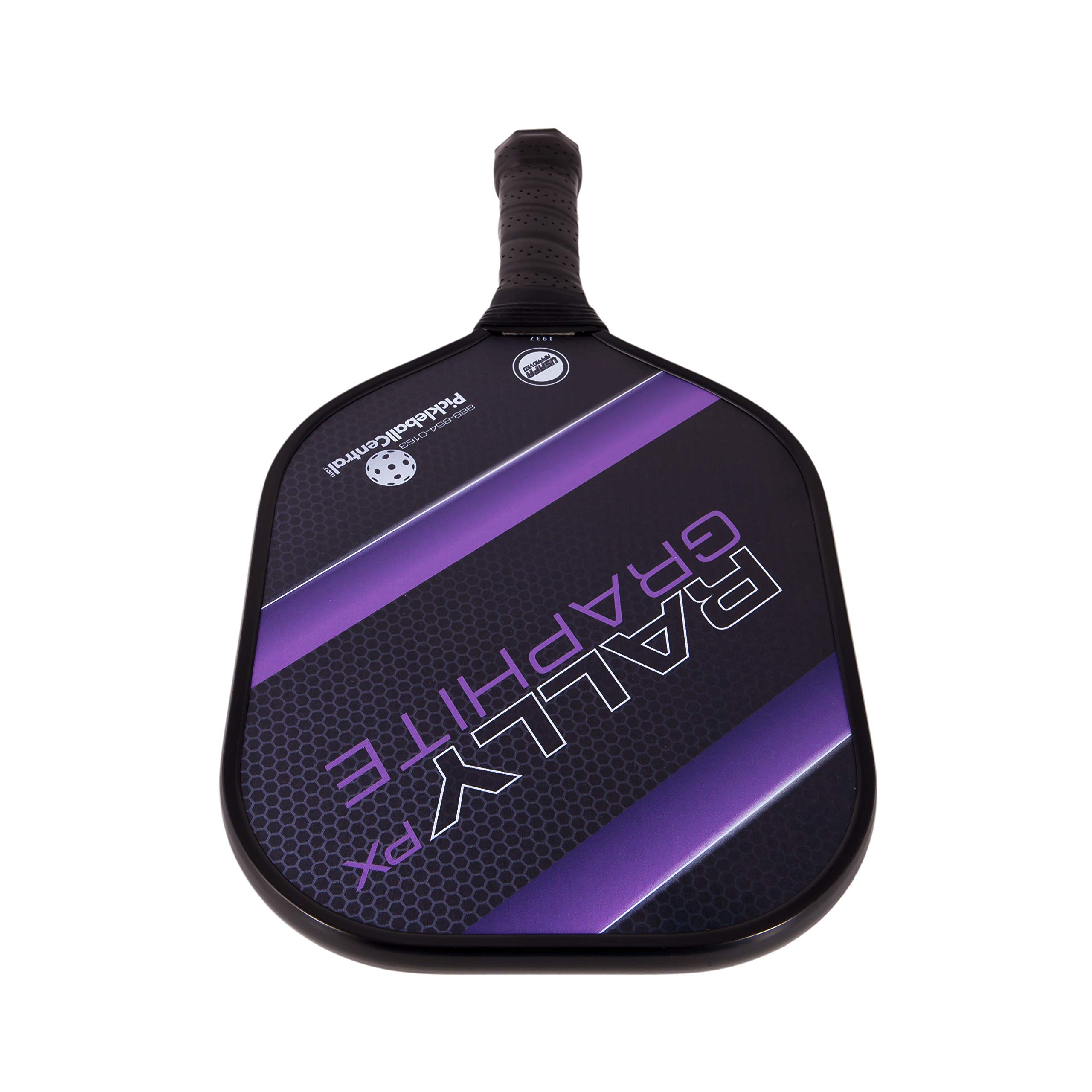 Rally NX Graphite Pickleball Paddle - USAPA Approved Lightweight Paddle with Composite Honeycomb Core & Carbon Fiber Face | Perfect for Competitive Play & Recreational Games | PickleballCentral