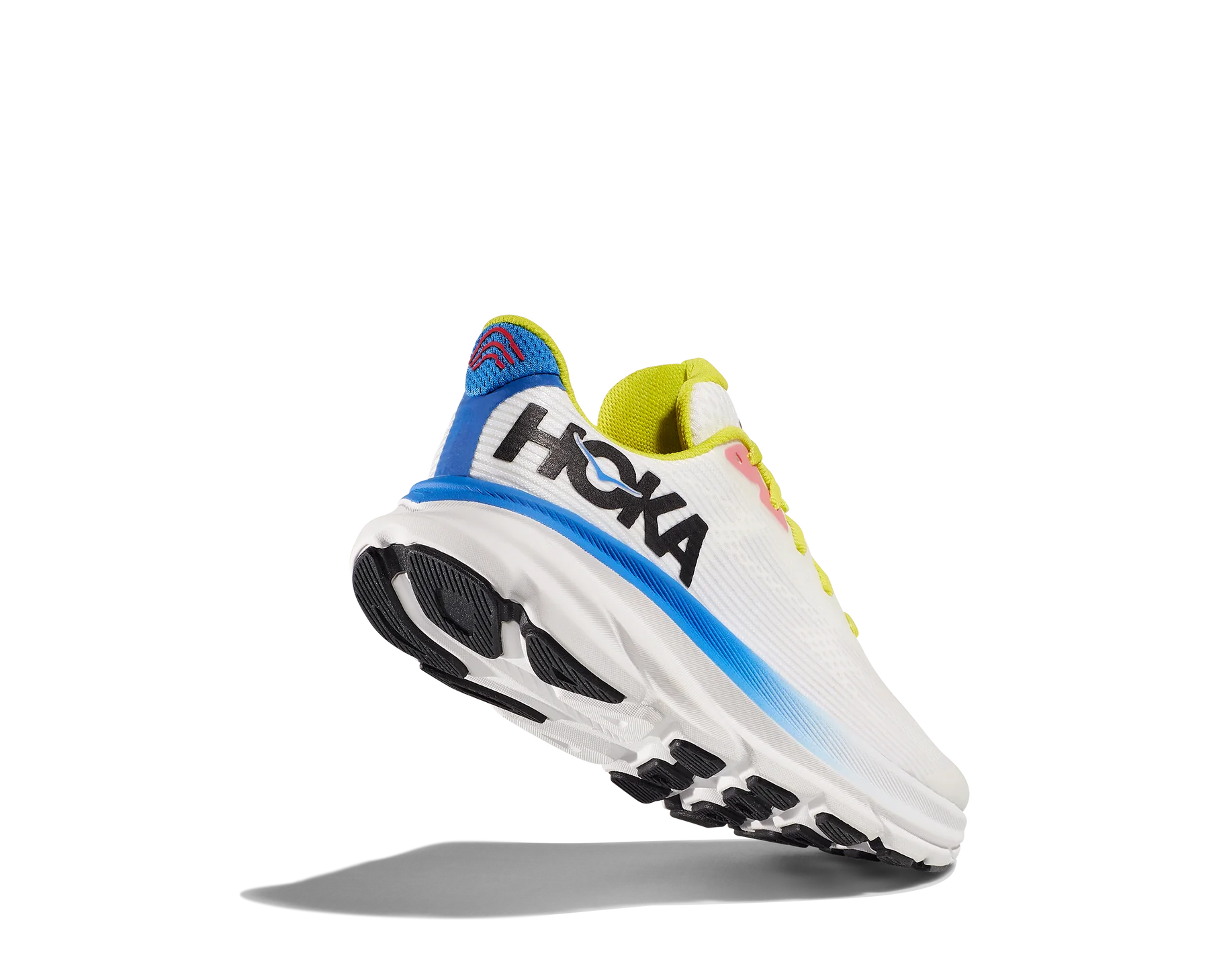 HOKA Men's Clifton 9 Running Shoes - Blanc De Blanc/Virtual Blue - Lightweight Cushioned Road Running Shoes for Men, Jogging, Gym Workouts & Daily Walking