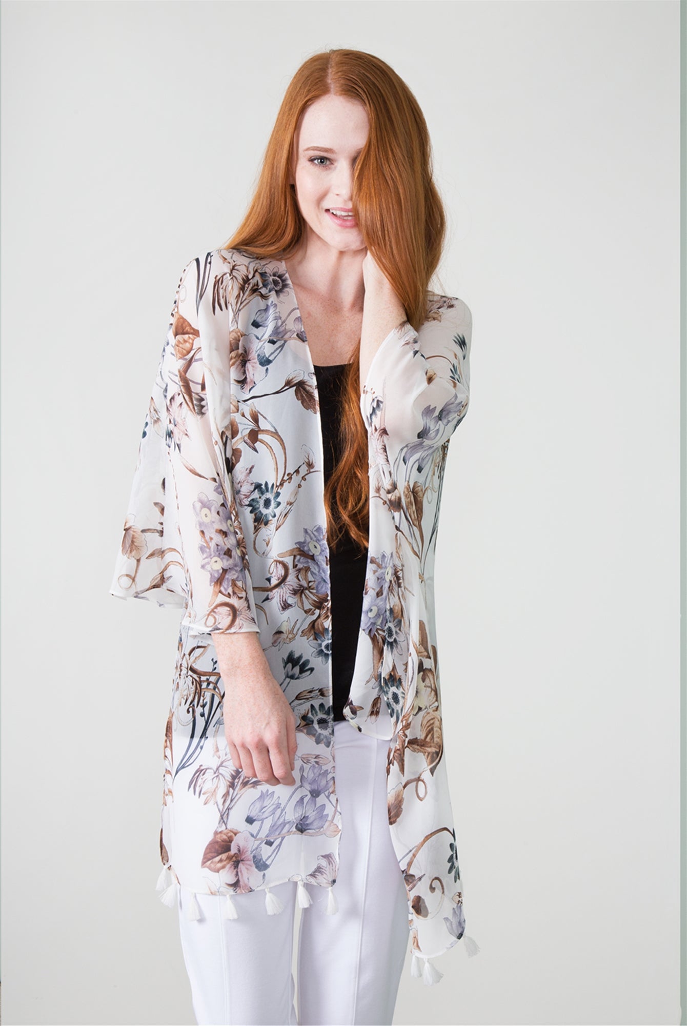 Freshly Picked Kimono - Japanese Traditional Robe for Women | Elegant Loungewear & Tea Ceremony Outfit | Perfect for Yoga, Meditation & Cultural Events