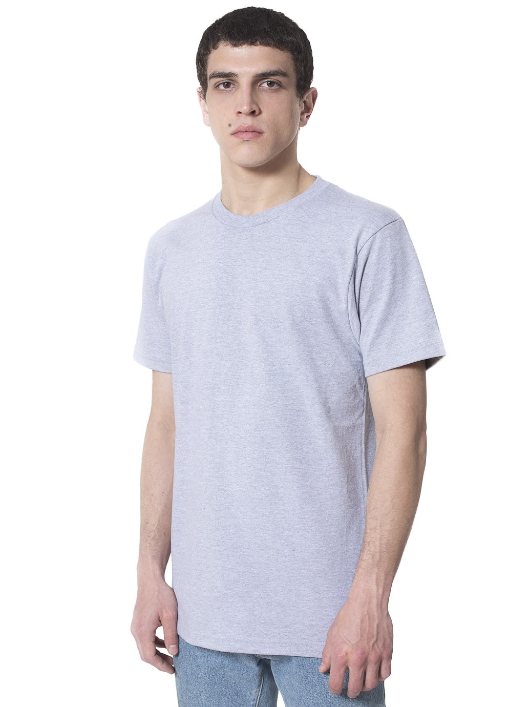 American Apparel Men's Short Sleeve Hammer T-Shirt - Soft Cotton Crew Neck Tee for Casual Wear & Everyday Comfort | Perfect for Summer Outfits, Gym, and Lounge