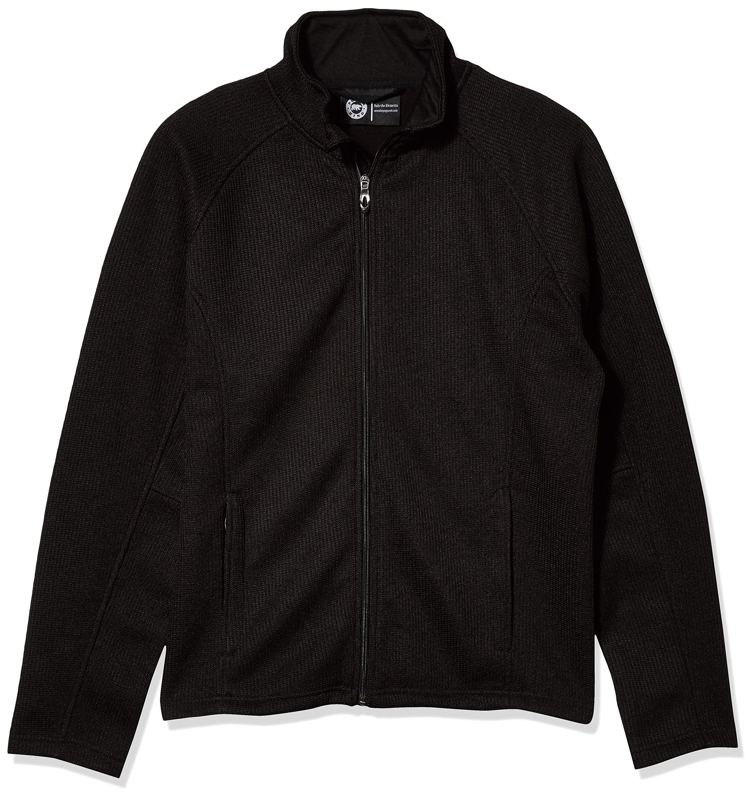 Men's Polar King Knit Jacket - Winter Warm Fleece Lined Windbreaker for Outdoor Activities | Hiking, Camping & Casual Wear