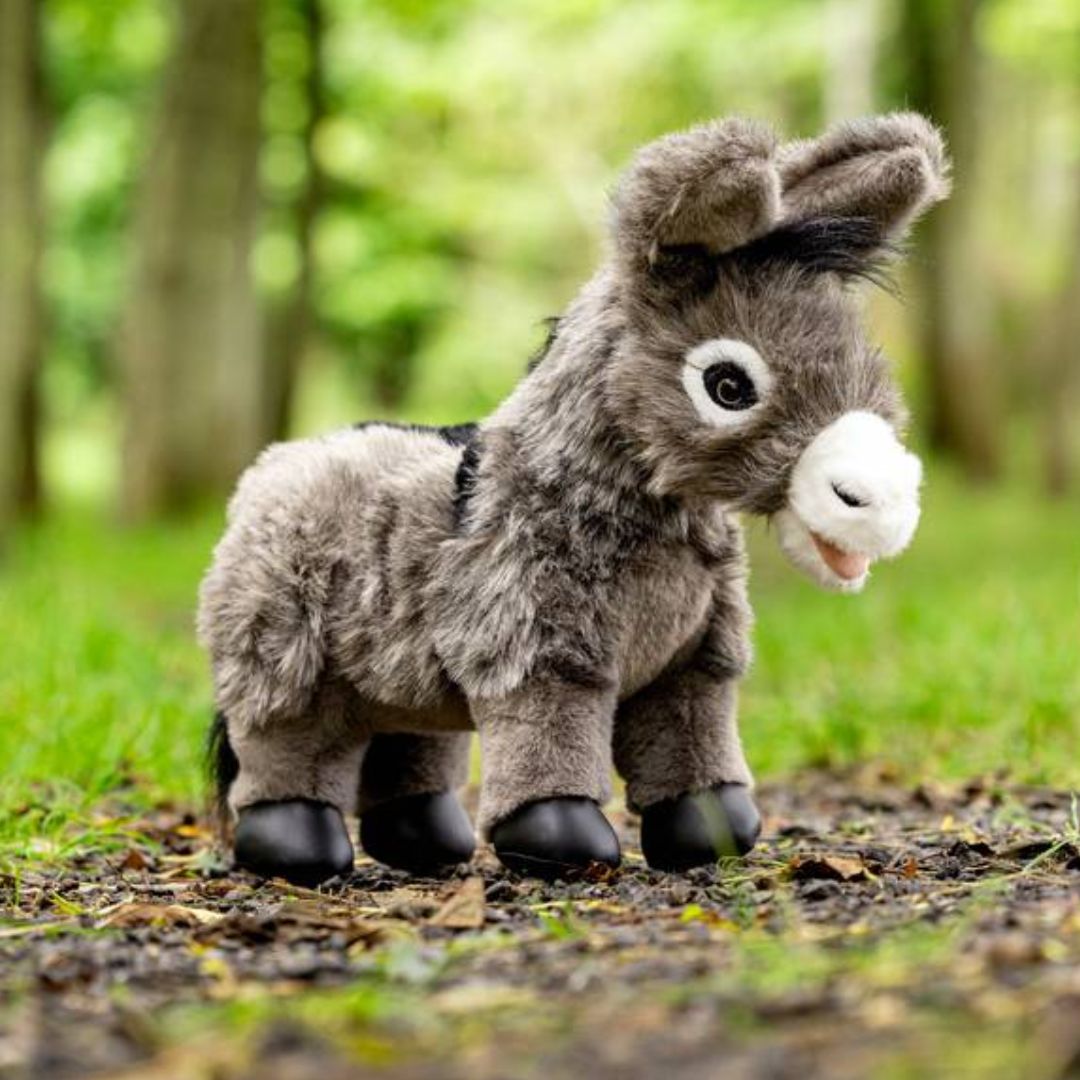 LeMieux Toy Donkey Daphne - Soft Plush Stuffed Animal for Kids, Perfect for Cuddling, Playtime, and Nursery Decor | Ideal Gift for Birthdays and Holidays