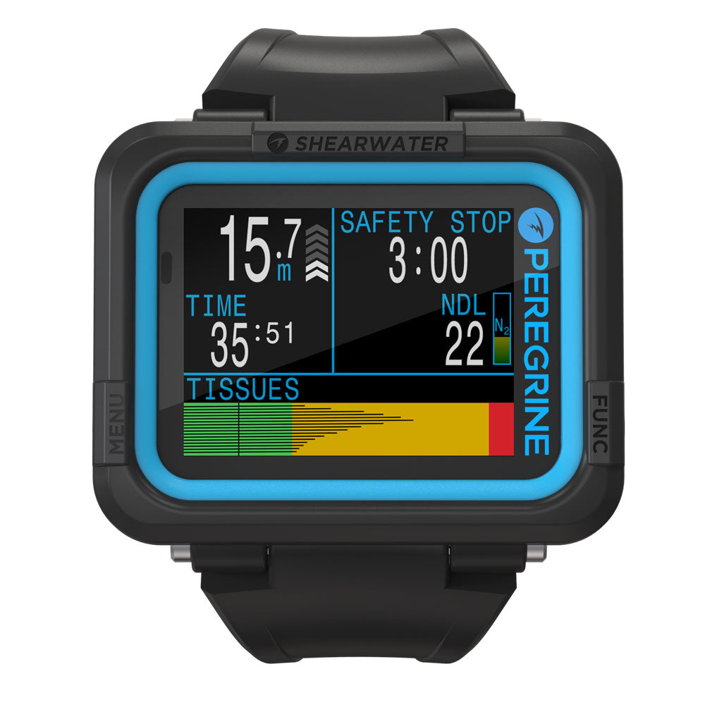 Shearwater Peregrine Dive Computer - Professional Scuba Diving Gear for Underwater Exploration & Adventure | Perfect for Recreational & Technical Divers