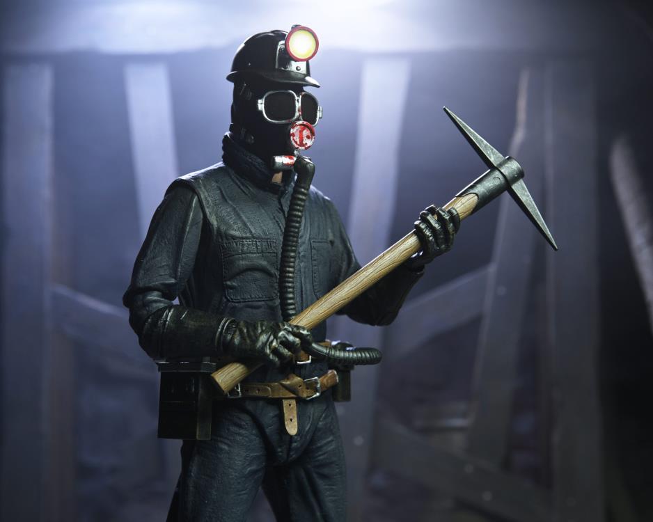 My Bloody Valentine Ultimate Miner Action Figure - Collectible Horror Toy for Fans, Perfect for Display & Halloween Decor