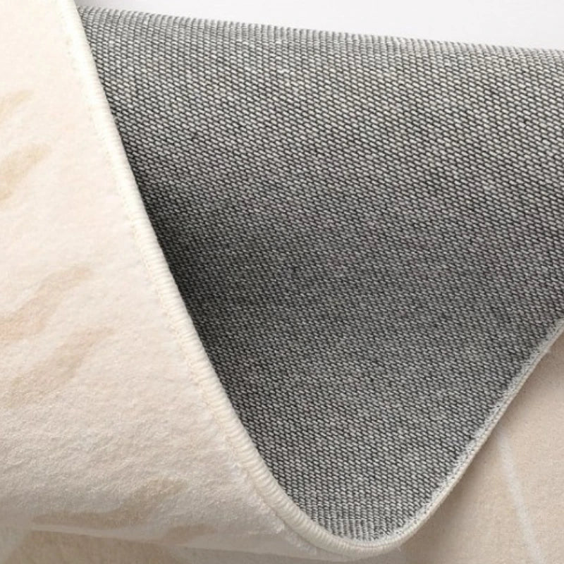 Brynlee Velvet Modern Geometric Area Rug for Living Room - Soft & Stylish Home Decor for Cozy Spaces